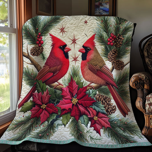 Couple Cardinal WX1511017CL Quilt