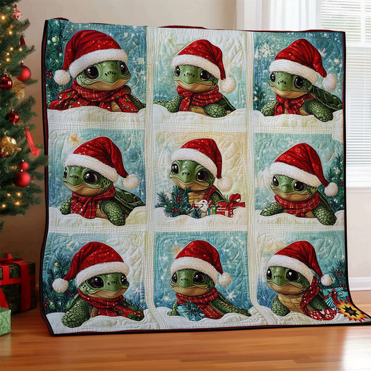 Santa Turtle WY0412013CL Quilt