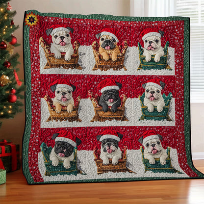 Bull Dog WY2111015CL Quilt