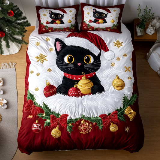 Black Cat Sparkle WN0410014CL Duvet Cover Set