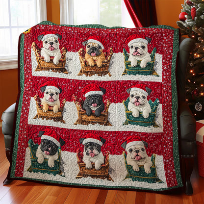 Bull Dog WY2111015CL Quilt