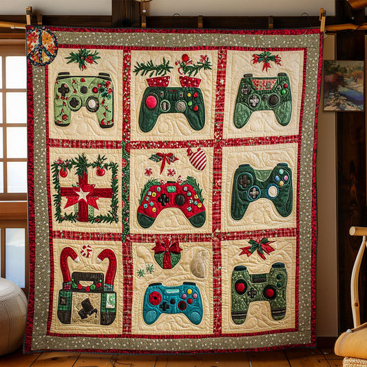 Gamer’s Christmas WN2311029CL Quilt