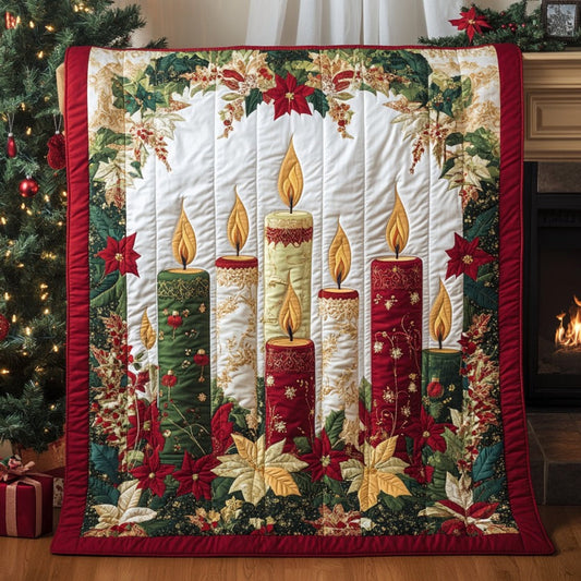 Christmas Candles XR2409017CL Quilt