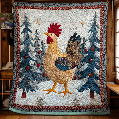 Chicken Winter WX2511010CL Quilt