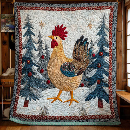 Chicken Winter WX2511010CL Quilt