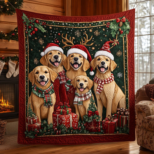 Golden Retriever Outdoor WN15080048CL Quilt