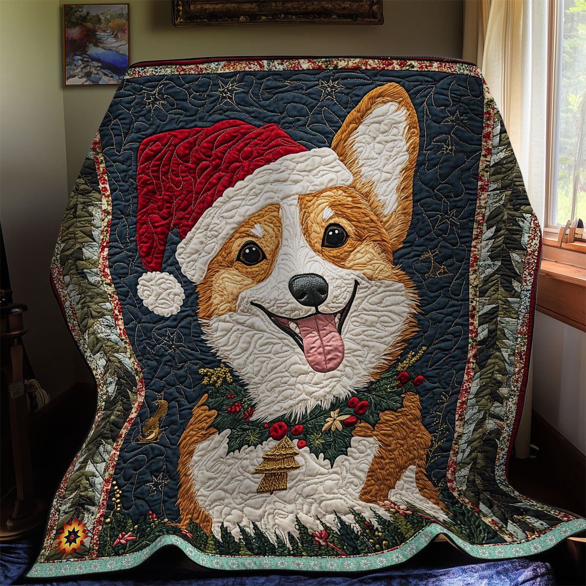 Corgi Christmas WX2311013CL