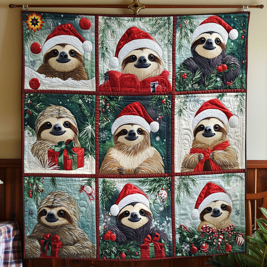 Christmas Of Sloth WY2911018CL Quilt