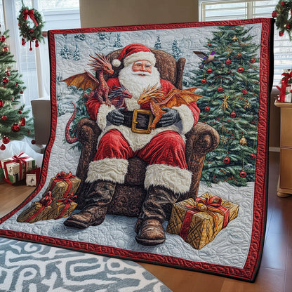 Santa Claus And Dragon WY1911097CL Quilt