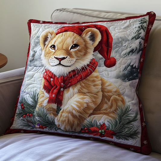 Santa Baby Lion WY0612102L Quilt Pillow Case