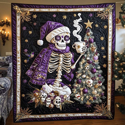 Dark Skeleton Cheer WN1311039CL Quilt