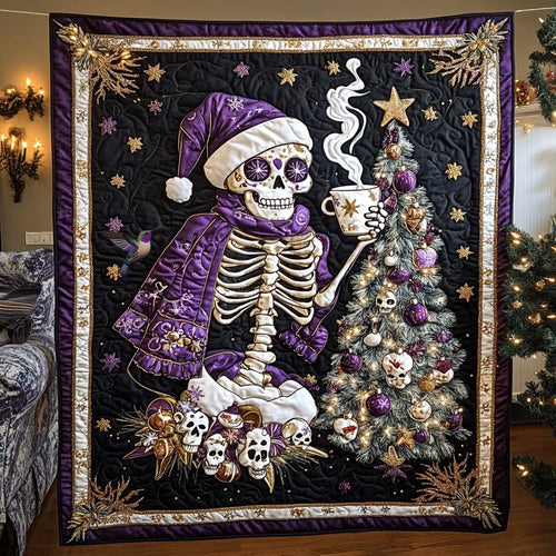 Dark Skeleton Cheer WN1311039CL Quilt