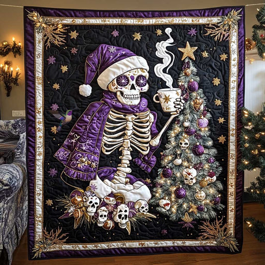 Dark Skeleton Cheer WN1311039CL Quilt
