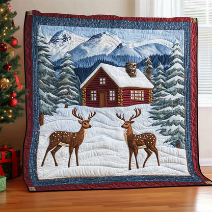 Christmas Deer WJ0108019CL Quilt