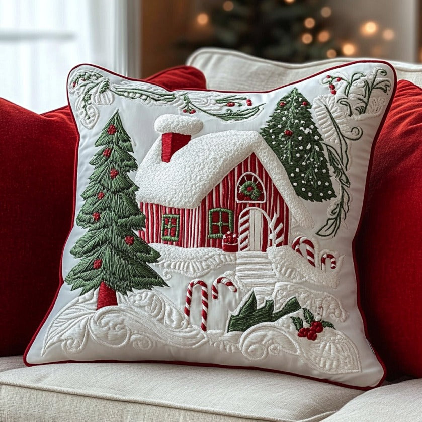 Snow Villa XR2109002CL Quilt Pillow Case