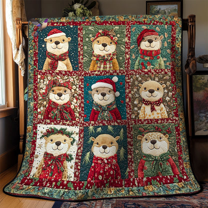 Festive Otter Joy WN2012001CL Quilt