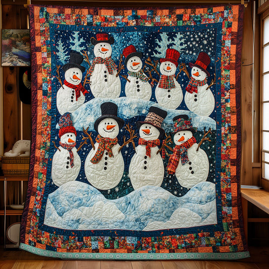 Snowman Funny WX2511036CL Quilt