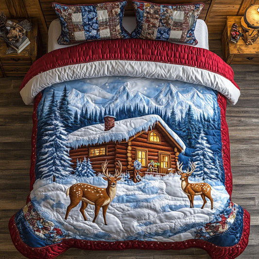 Christmas Deer WJ0108038CL Duvet Cover Set