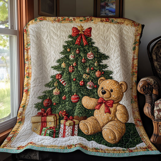 Teddy Christmas WX2211045CL Quilt