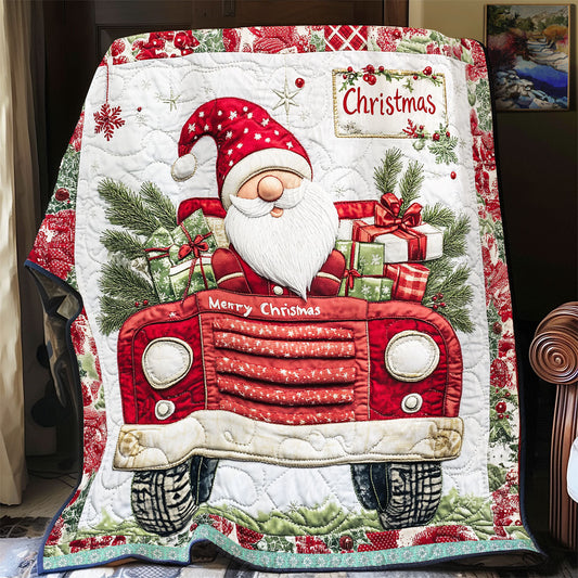 Gnome Christmas Truck WX1312022CL Quilt