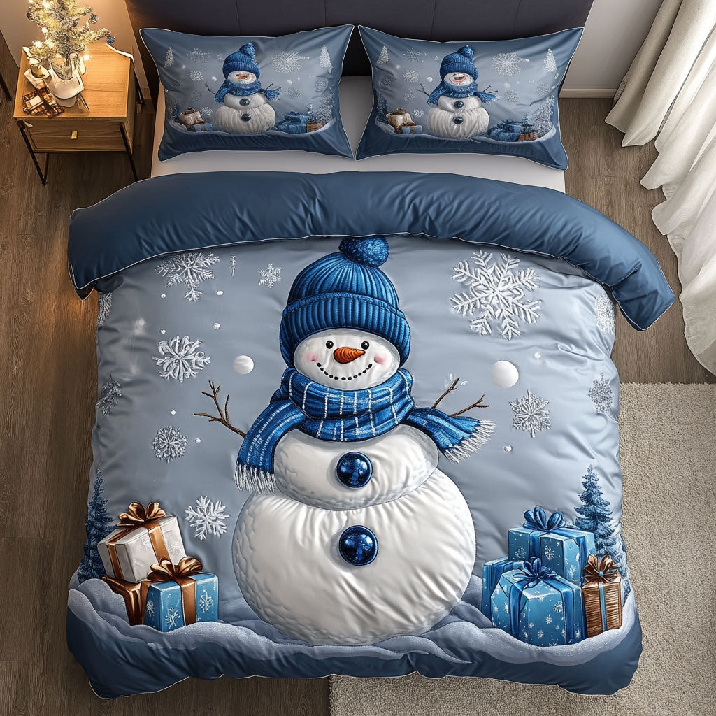 Polar Snowman WN0309071CL Duvet Cover Set