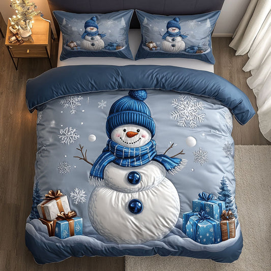 Polar Snowman WN0309071CL Duvet Cover Set