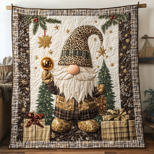 Gnome Luxe Holiday WN1207034CL Quilt