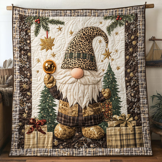 Gnome Luxe Holiday WN1207034CL Quilt