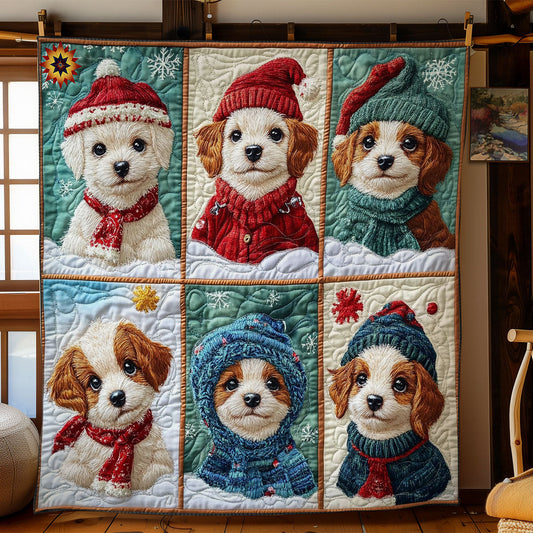 Six Puppy WY2911047CL Quilt
