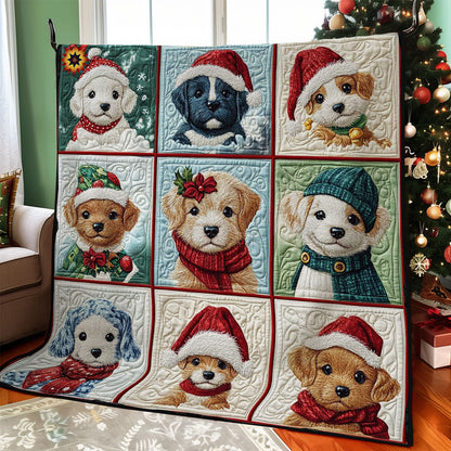 Christmas Dog WY2911003CL Quilt