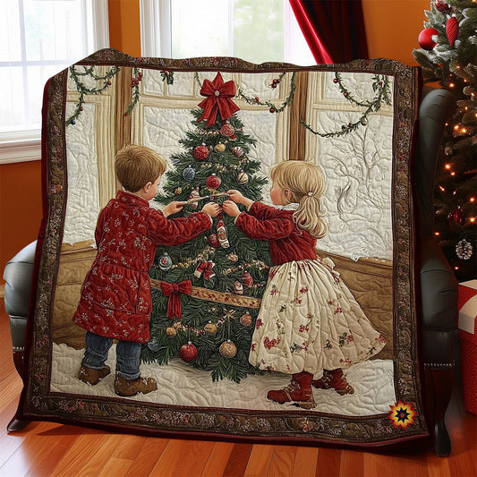 Children Christmas Tree WY1212001CL Quilt