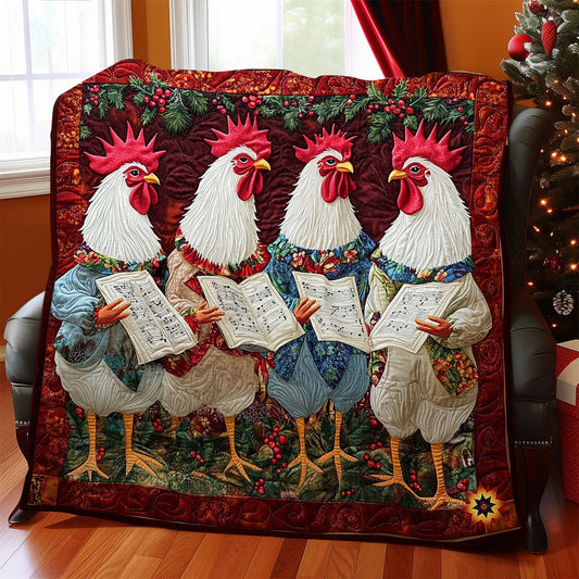 Christmas Carol Chicken WY1212005CL Quilt