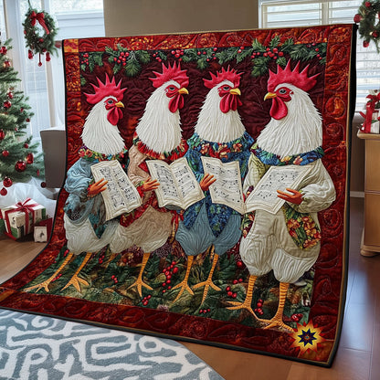 Christmas Carol Chicken WY1212005CL Quilt