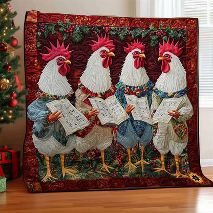 Christmas Carol Chicken WY1212005CL Quilt