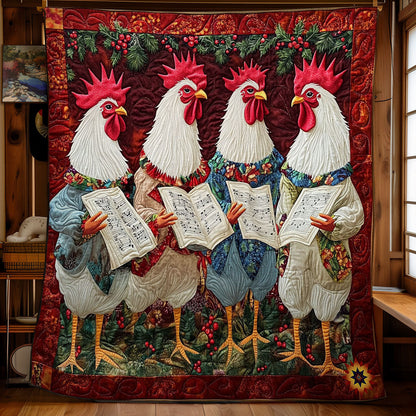 Christmas Carol Chicken WY1212005CL Quilt