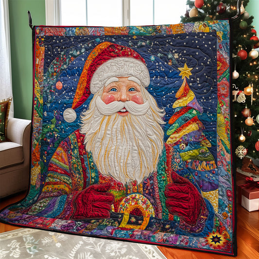 Hippie Santa Claus WY1212011CL Quilt