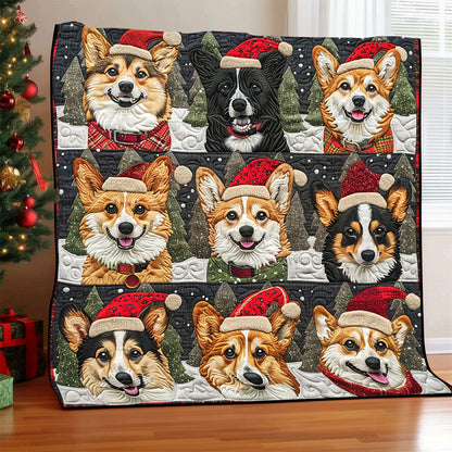 Cozy Corgi XR1308025CL Quilt