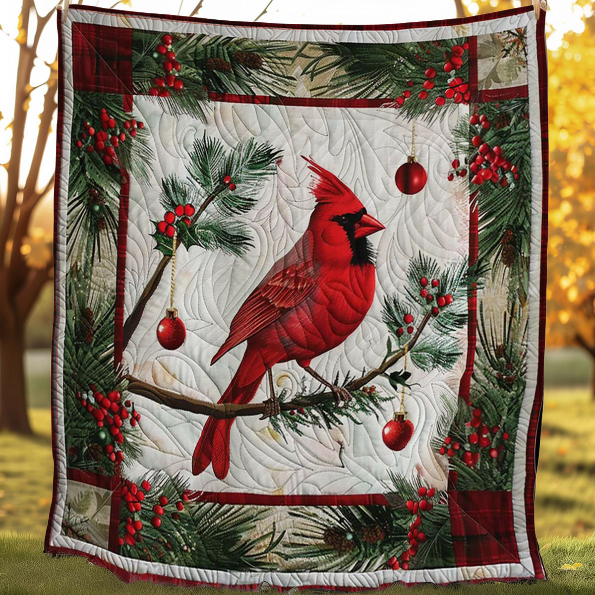 Cardinal Joyful Noel WN1008081CL Quilt