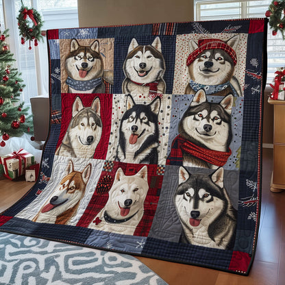 Charming Husky SR0908032CL Quilt