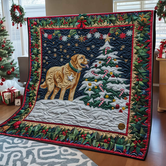 Christmas Labrador SR1408030CL Quilt