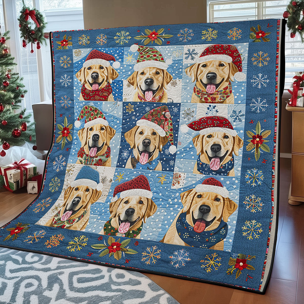 Golden Retriever SR0908005CL Quilt