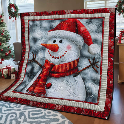Loveable Snowman SR1408021CL Quilt