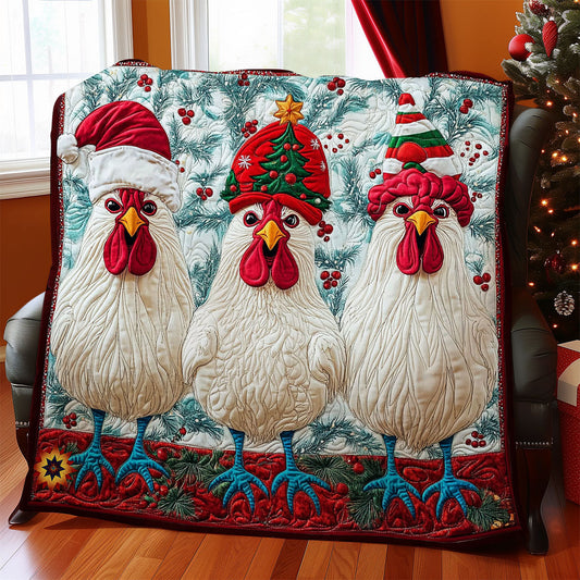 Snow Chicken WY1212023CL Quilt