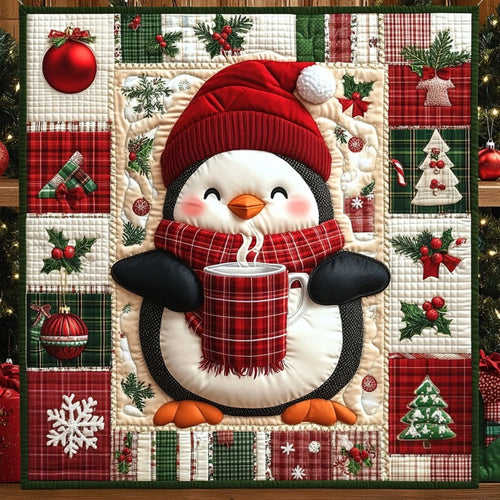 Penguin And Hot Cacao XR0910014CL Quilt