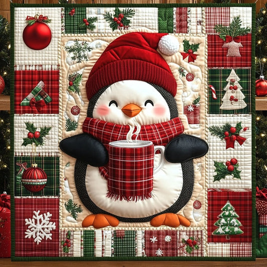 Penguin And Hot Cacao XR0910014CL Quilt