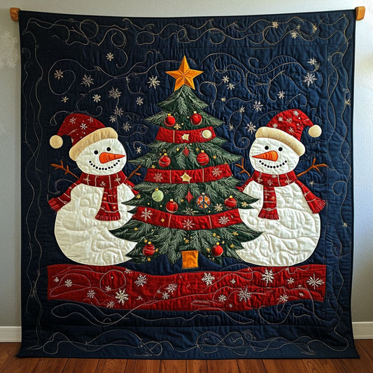 Christmas Snowman WJ1411015CL Quilt