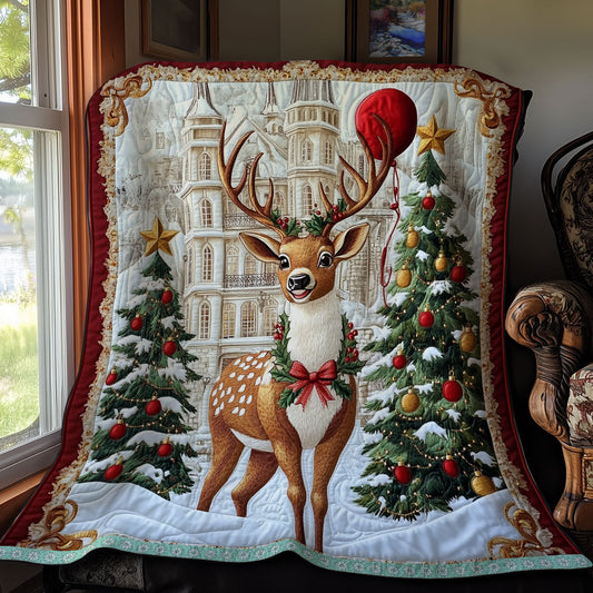 Christmas Reindeer WX1811009CL Quilt