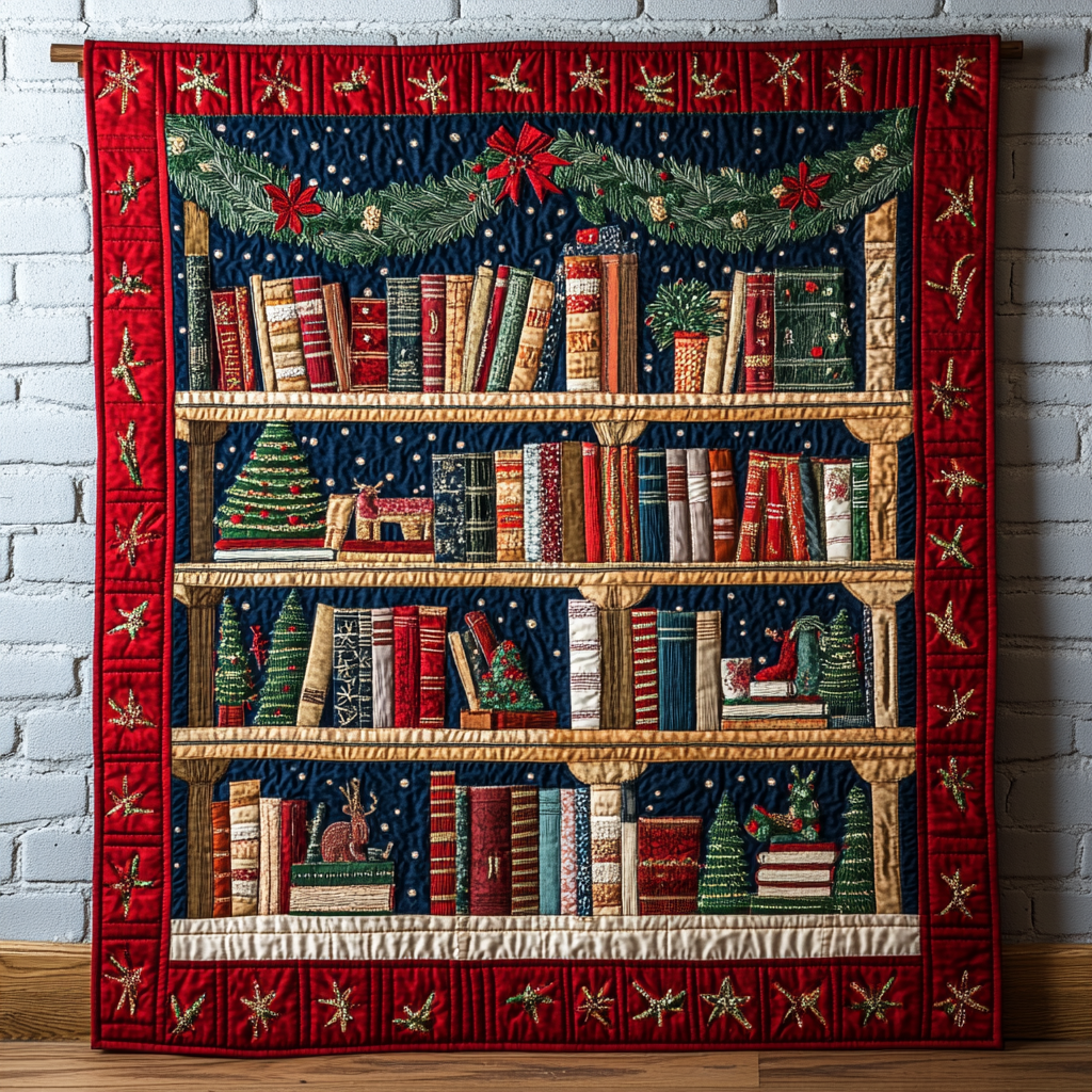 Bookshelf Noel WX1812005CL Quilt