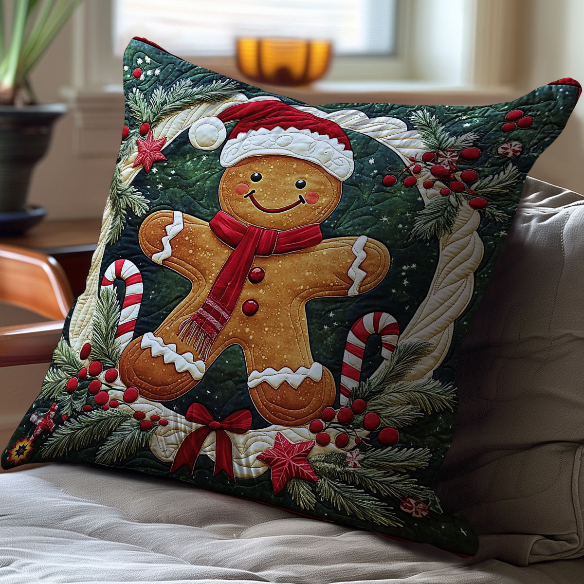 Gingerman WY0312114CL Quilt Pillow Case