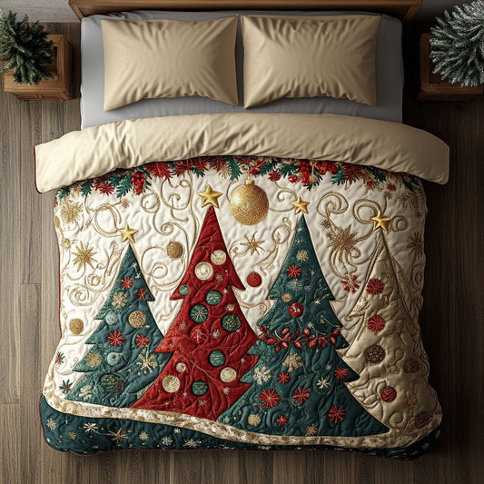 Christmas Tree Starlight WN0707033CL Duvet Cover Set